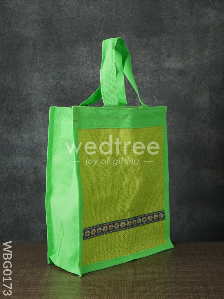 Jute Bag with Nonwoven Fabric - WBG0173