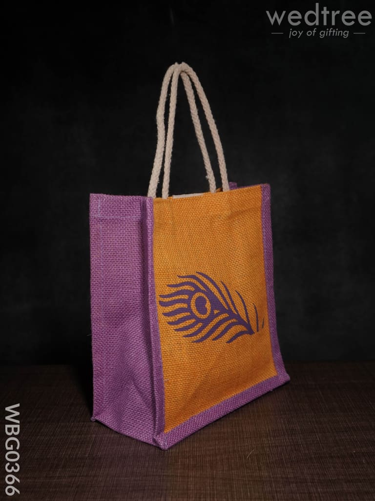 Jute Bag with Rope Handles - WBG0366