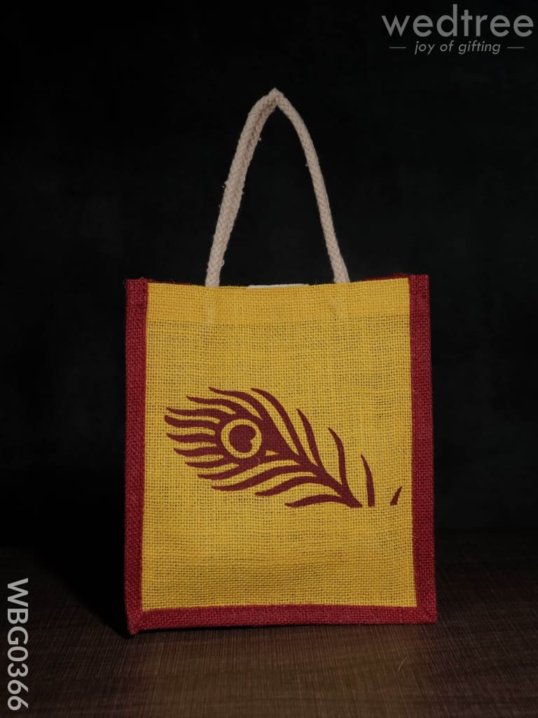 Jute Bag with Rope Handles - WBG0366