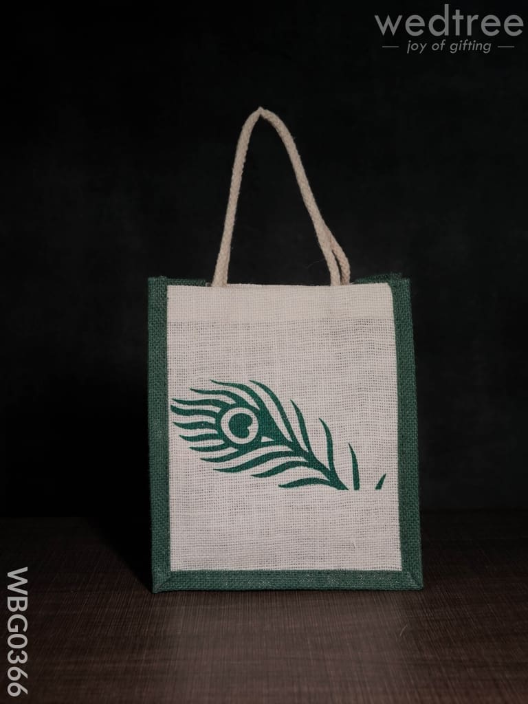 Jute Bag with Rope Handles - WBG0366