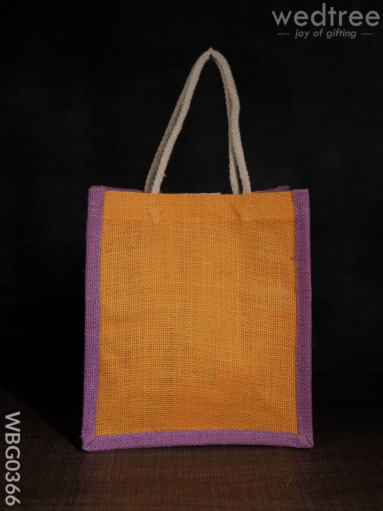 Jute Bag with Rope Handles - WBG0366