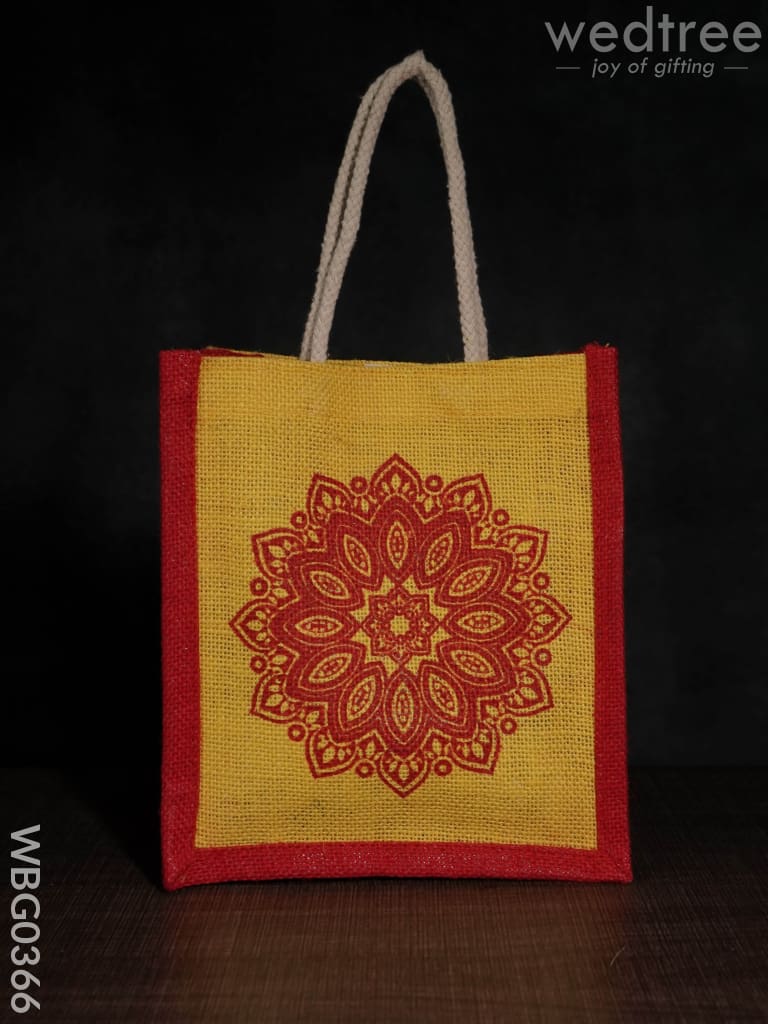 Jute Bag with Rope Handles - WBG0366