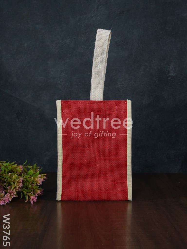 Jute Bag with Velcro - W3765