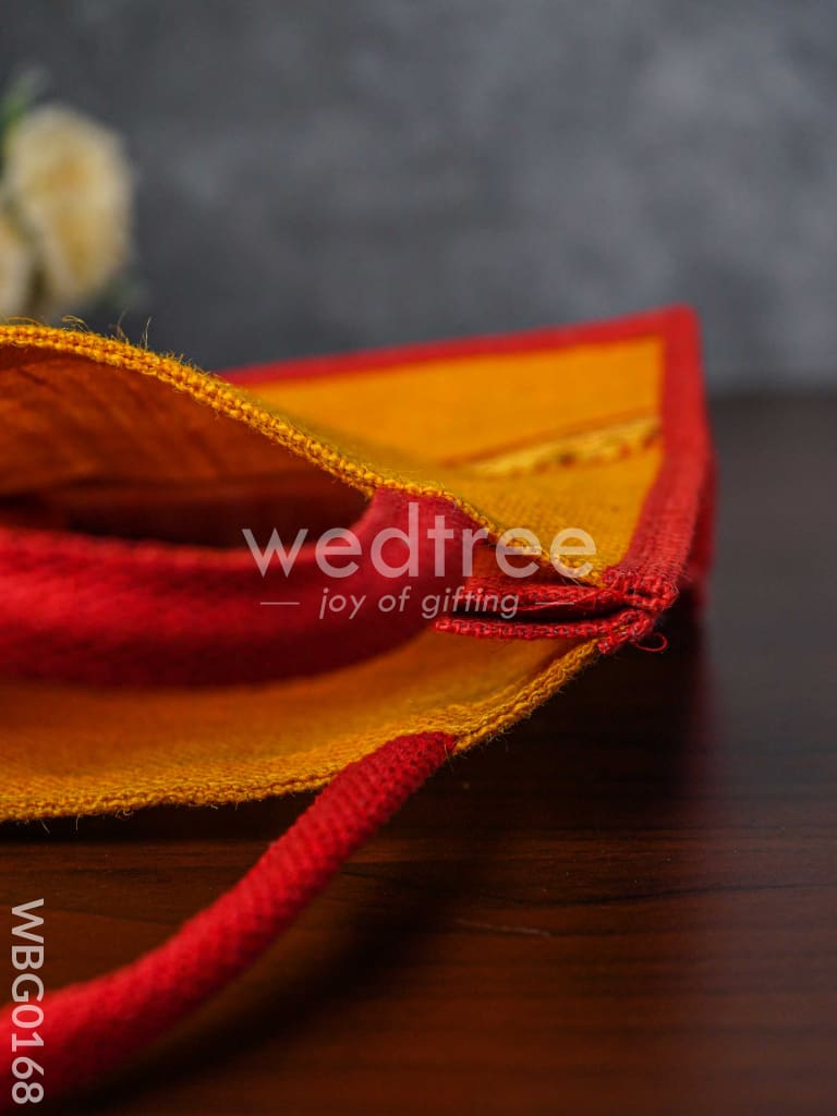 Jute Bag with Zari Lace - WBG0168