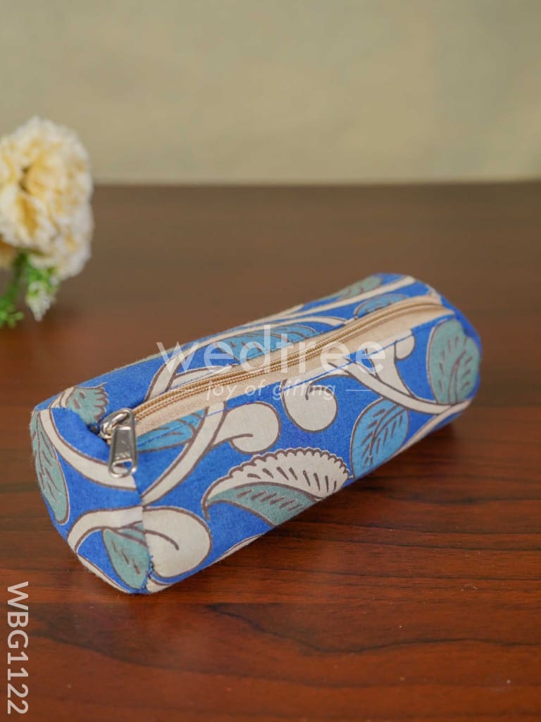 Kalamkari Fabric Pencil Pouch - WBG1122
