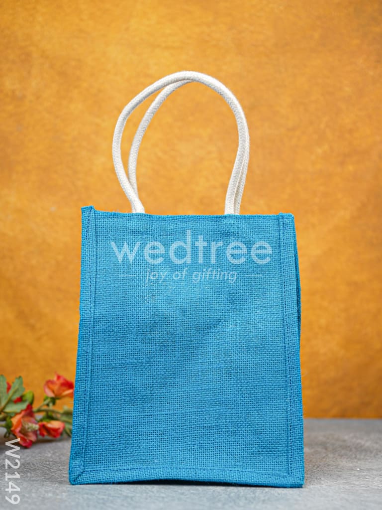 Kalamkari Jute Bag with Rope Handles - W2149