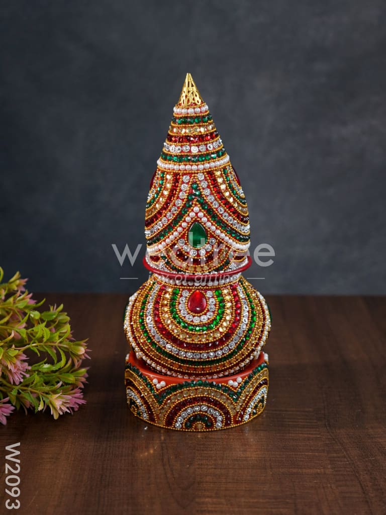 Kalash - Kundan with Stone - W2093