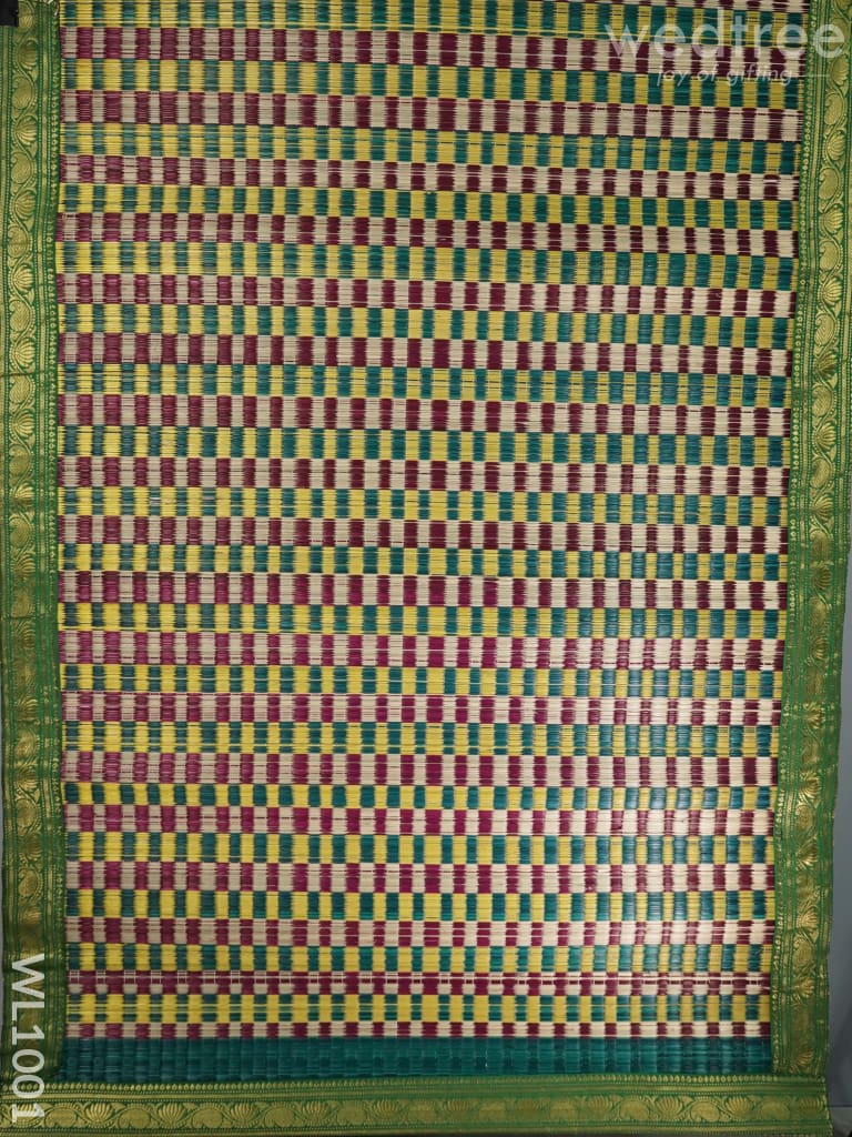 Kalyana Pattu Paai with Zari in the Border - WL1001