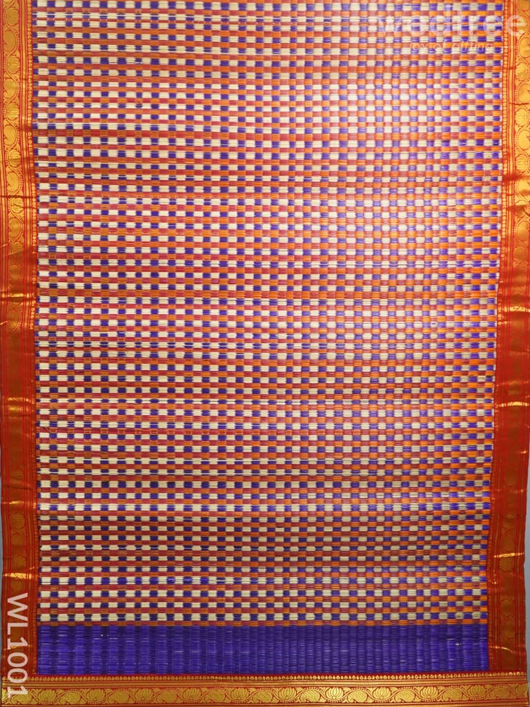 Kalyana Pattu Paai with Zari in the Border - WL1001