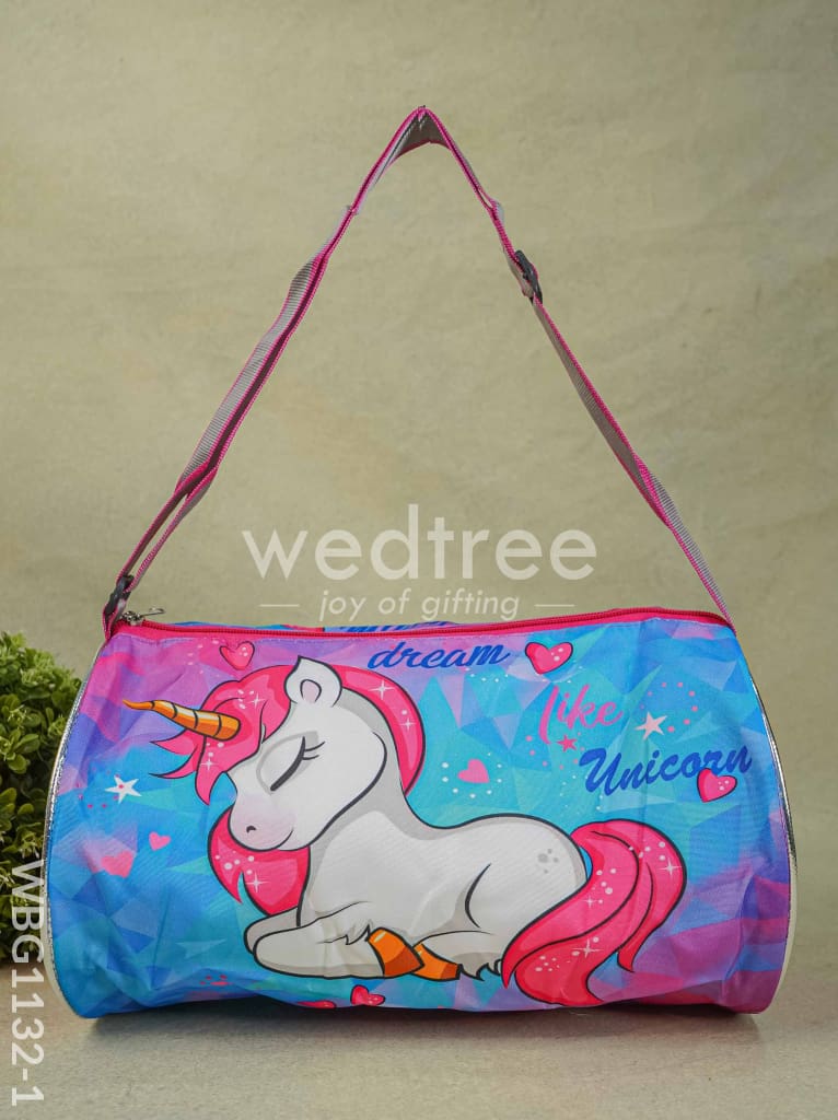 Kids Duffle Bag - Unicorn - WBG1132-1