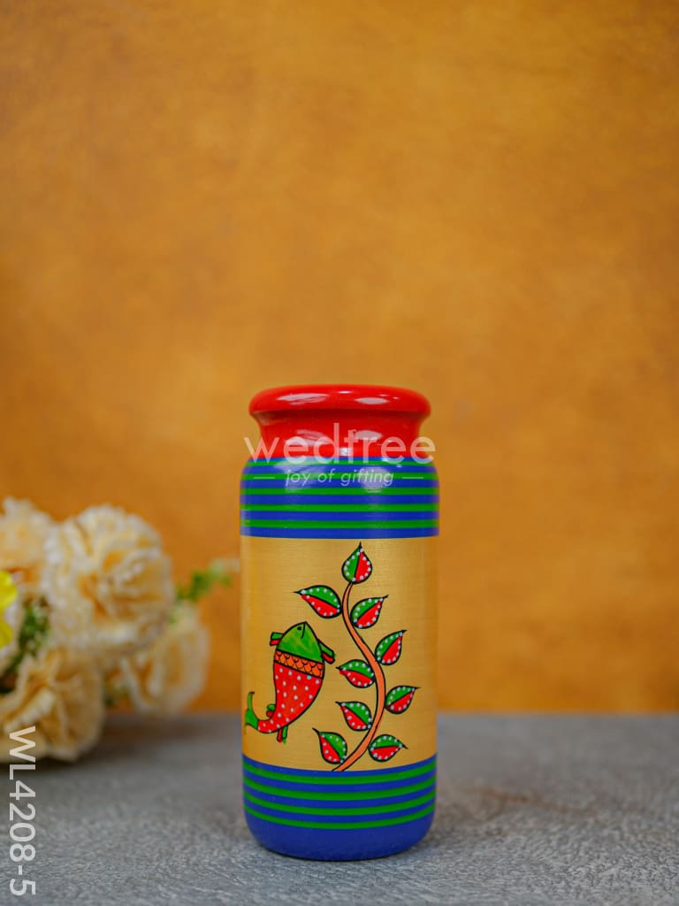 Kondapalli - Handpainted Flower Vase - WL4208