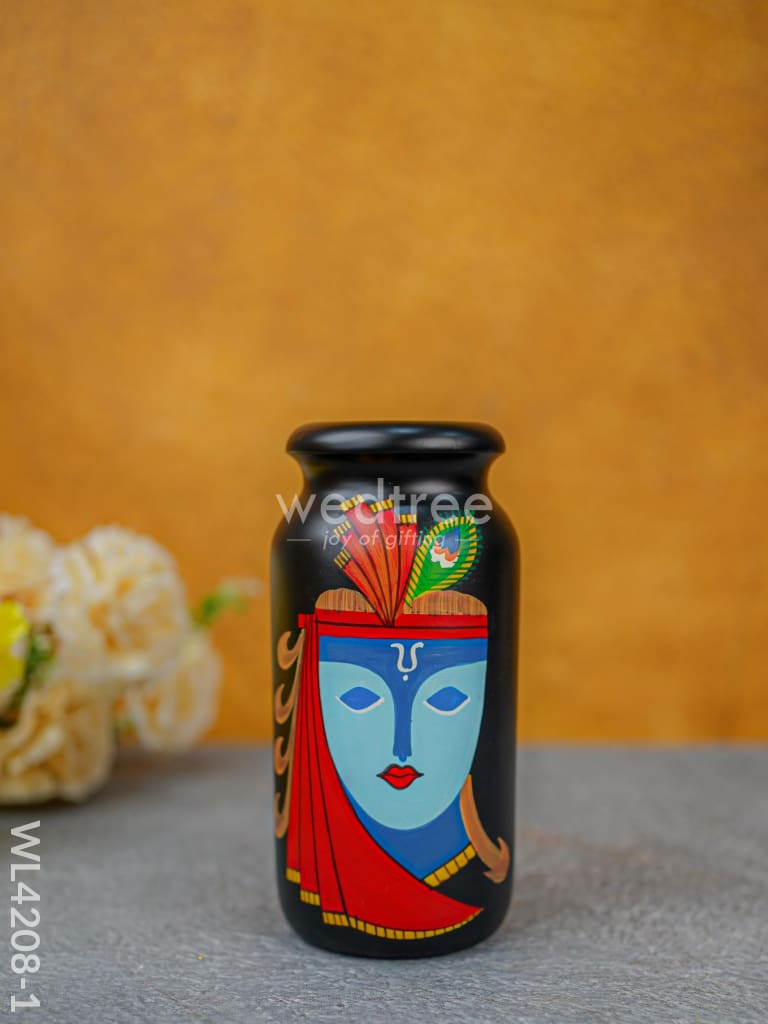 Kondapalli - Handpainted Flower Vase - WL4208