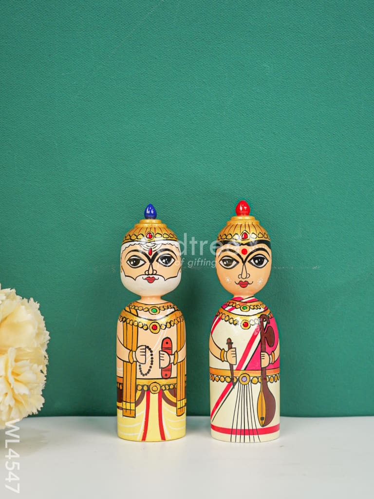 Kondapalli Toy - Brahma Saraswathi - WL4547