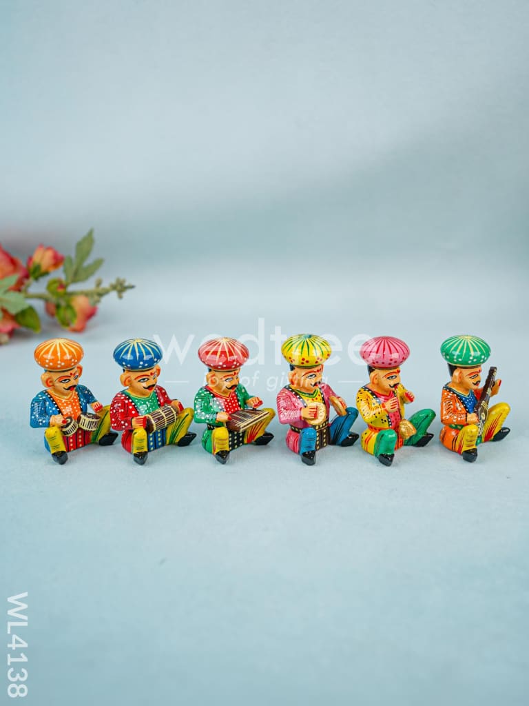 Kondapalli Toy (Large) - Musician set of 6 - WL4138