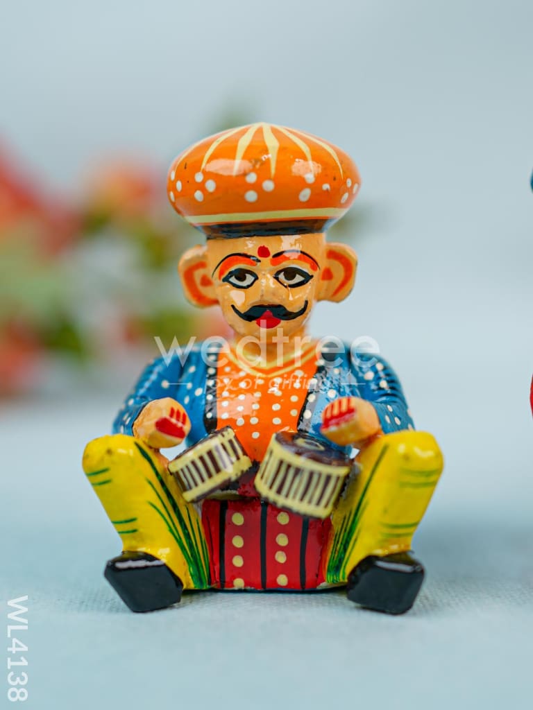 Kondapalli Toy (Large) - Musician set of 6 - WL4138