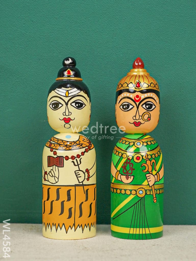 Kondapalli Toy - Shivan Parvati - WL4584