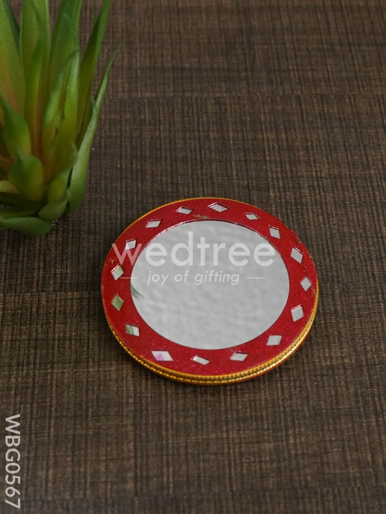 Lac Pocket Mirror - Round - WBG0567
