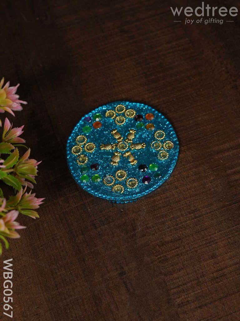 Lac Pocket Mirror - Round - WBG0567