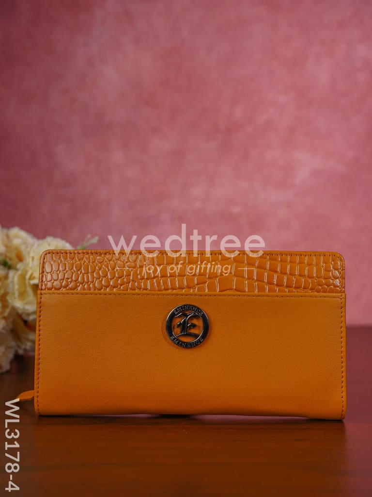 Ladies wallet with Self Design - WL3178