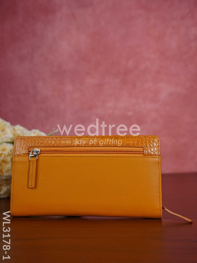 Ladies wallet with Self Design - WL3178