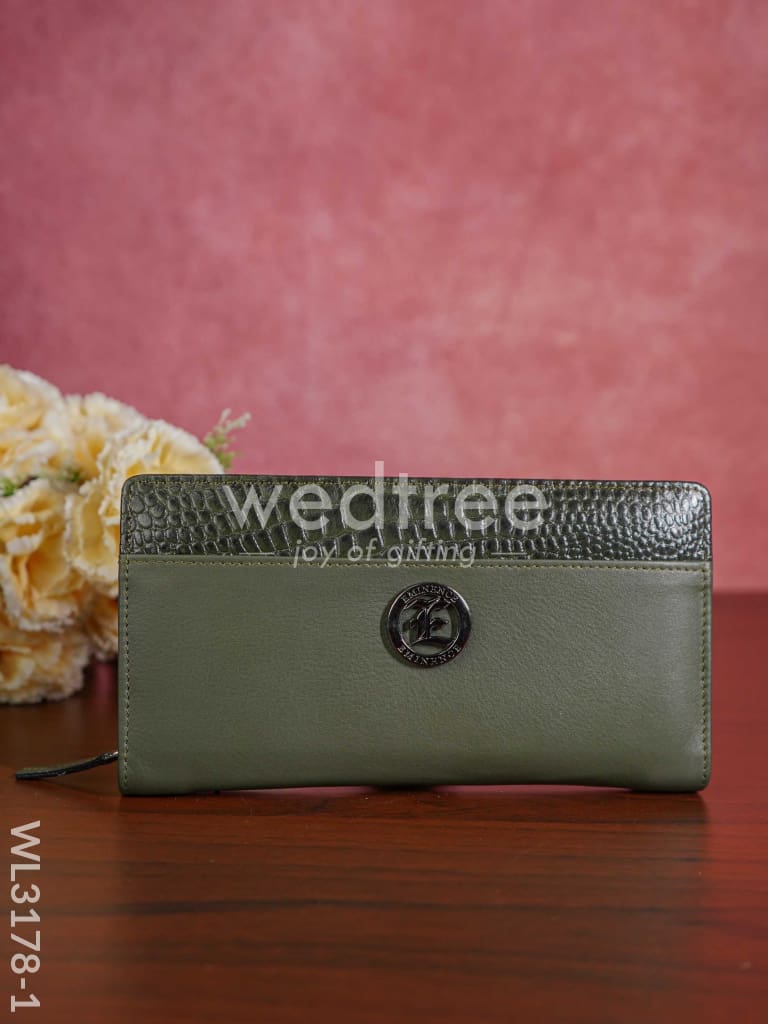 Ladies wallet with Self Design - WL3178