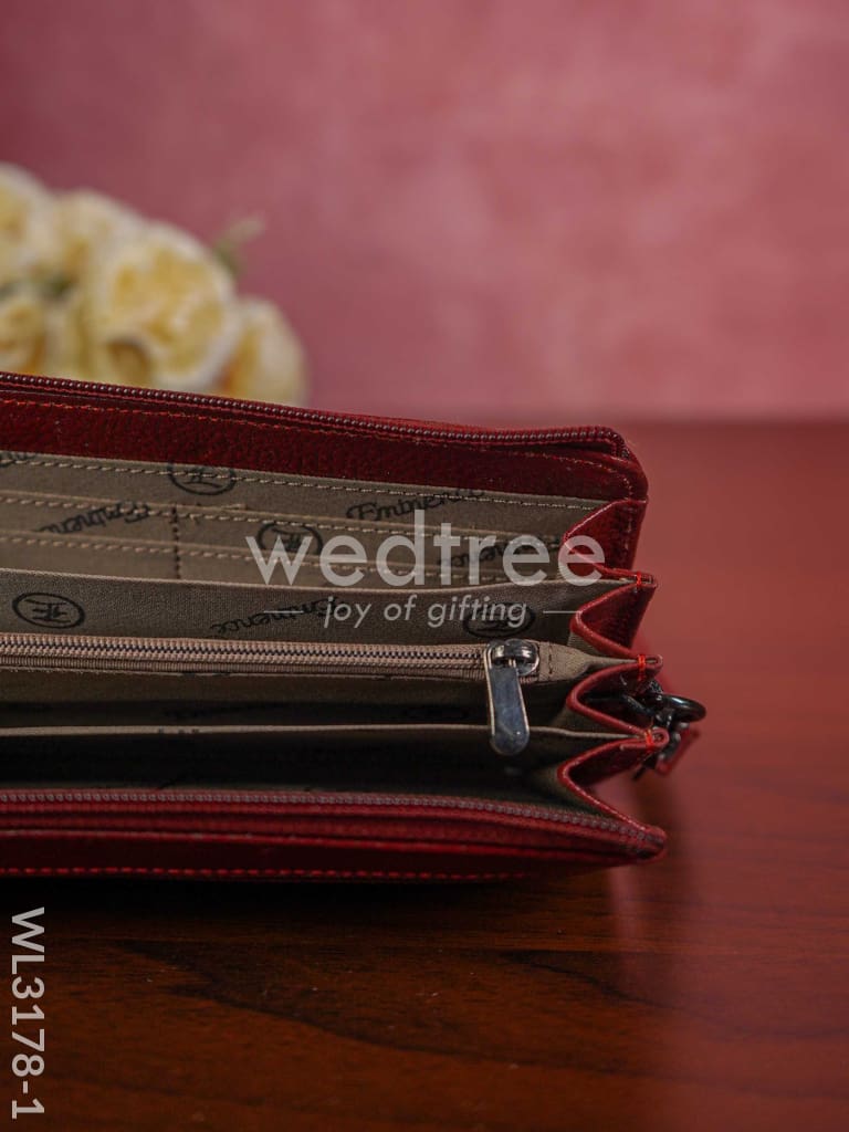 Ladies wallet with Self Design - WL3178