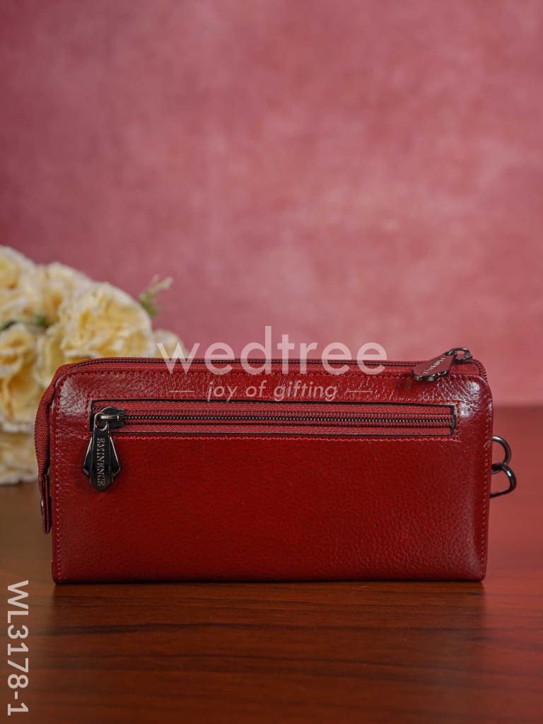 Ladies wallet with Self Design - WL3178