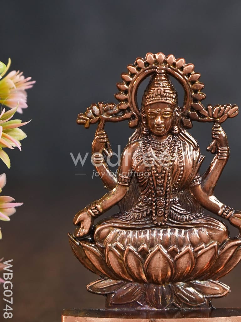 Lakshmi Murthi Big - Copper Antique Finish - WBG0748