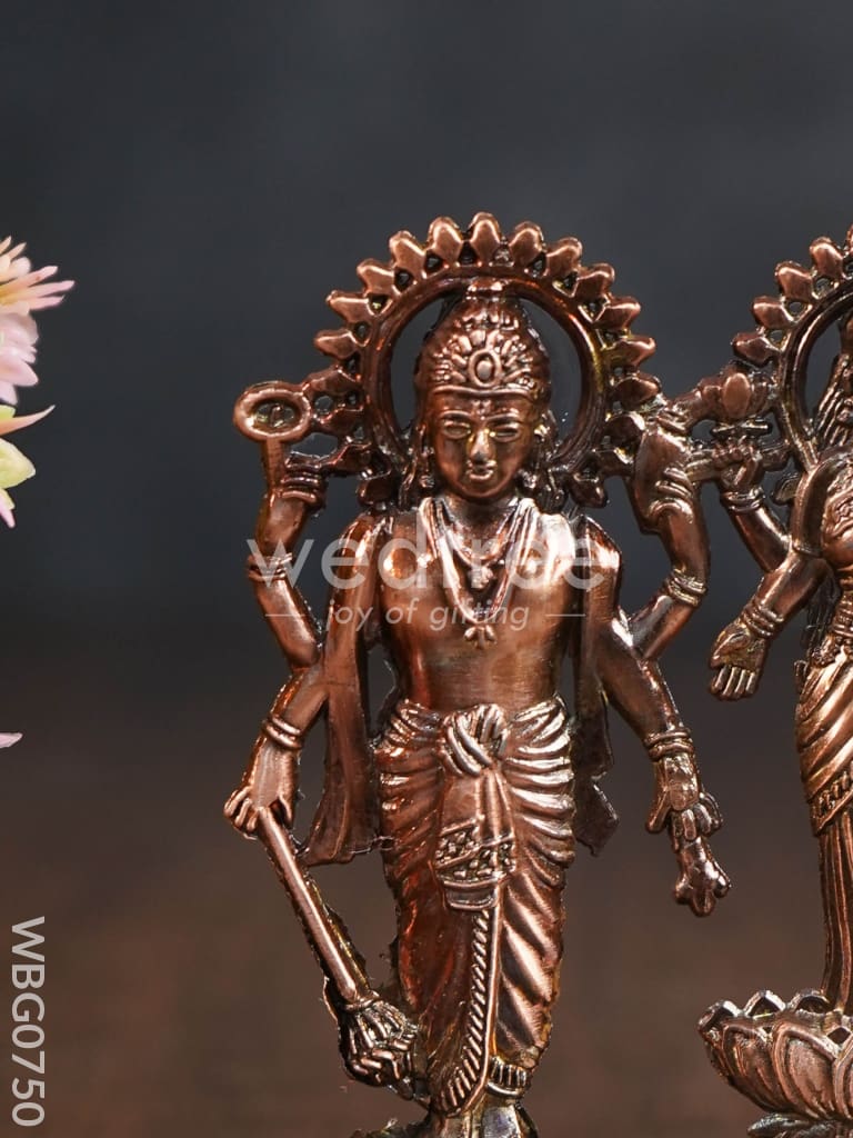 Lakshmi Narayana Murthi Big - Copper Antique Finish - WBG0750