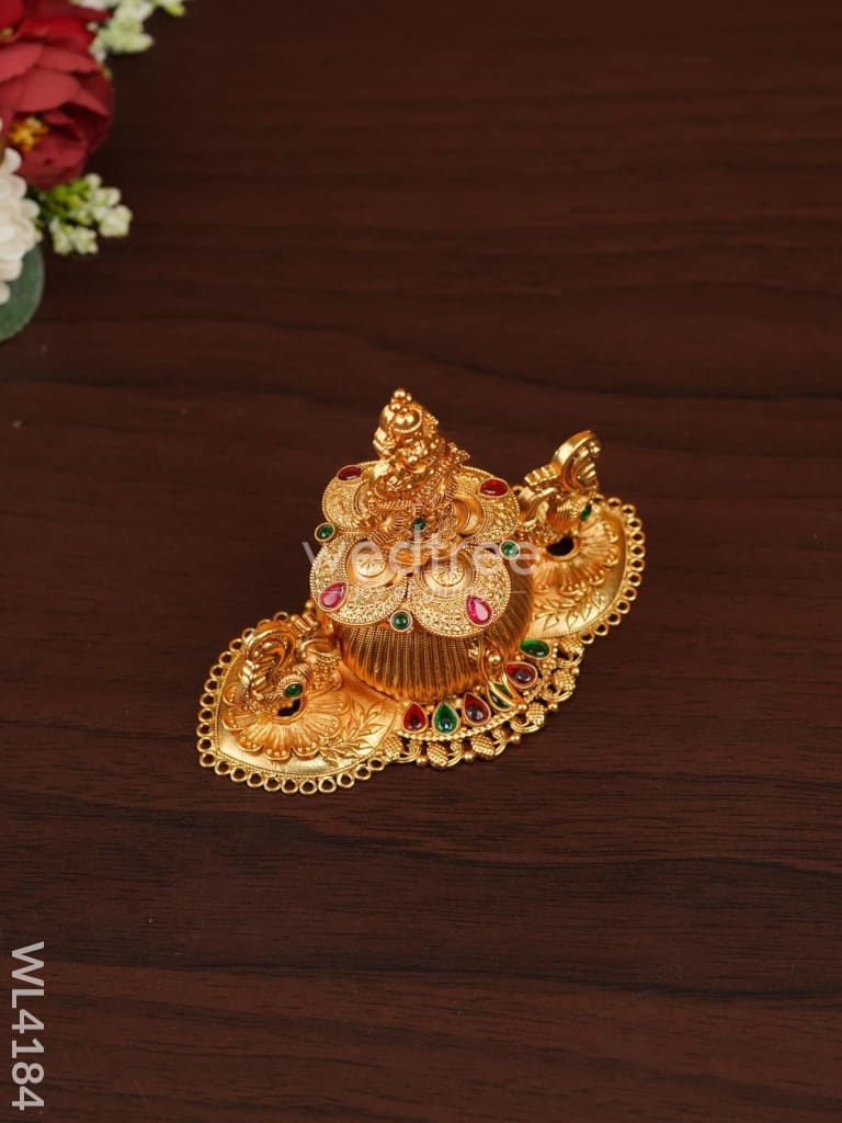 Lakshmi with Annapakshi Kumkum Holder - WL4184