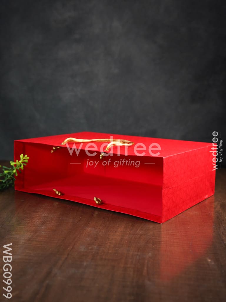 Leaf Design Printed Paper Bag - WBG0999
