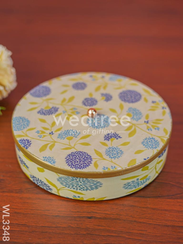 Leaf Designed Multipurpose Storage Box - WL3348