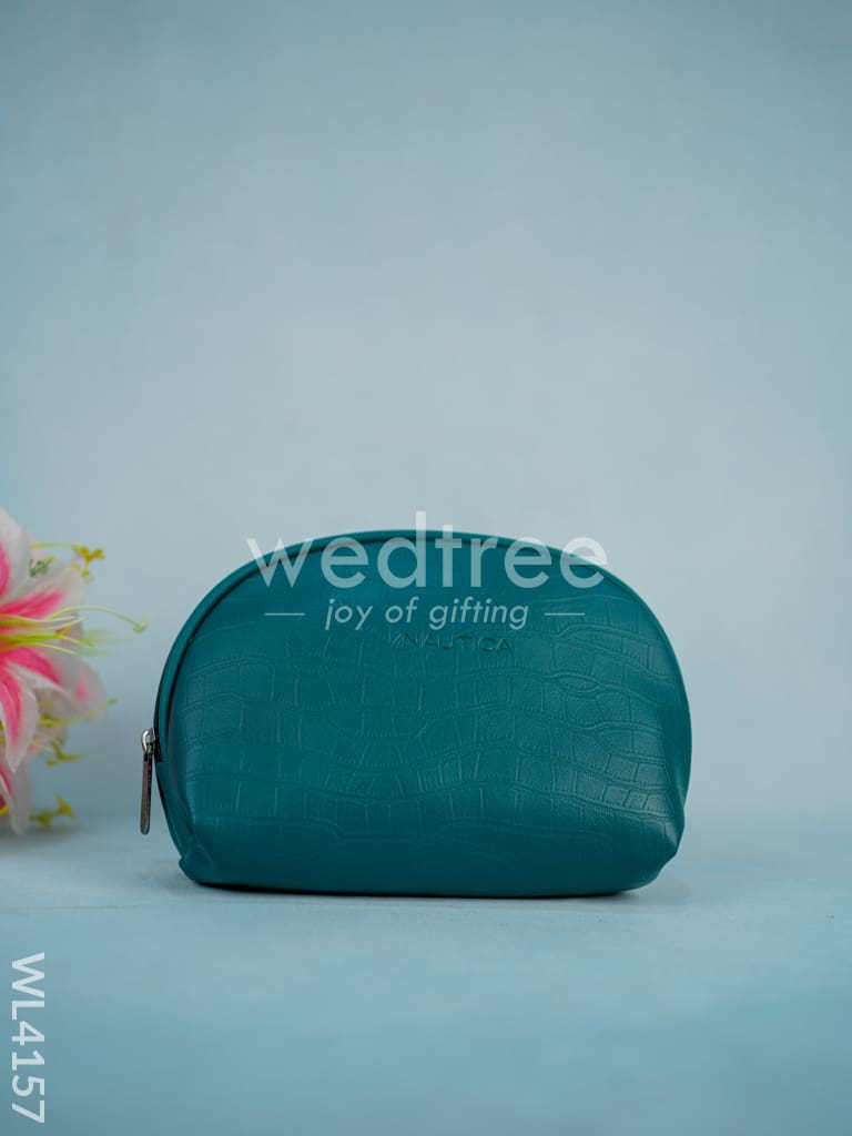 Leather Pouch - Emerald Green - WL4157