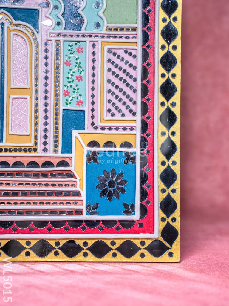 Lippan Art: Rajasthan Gate Hanging Frame - 20 x 16 inch - WL5015