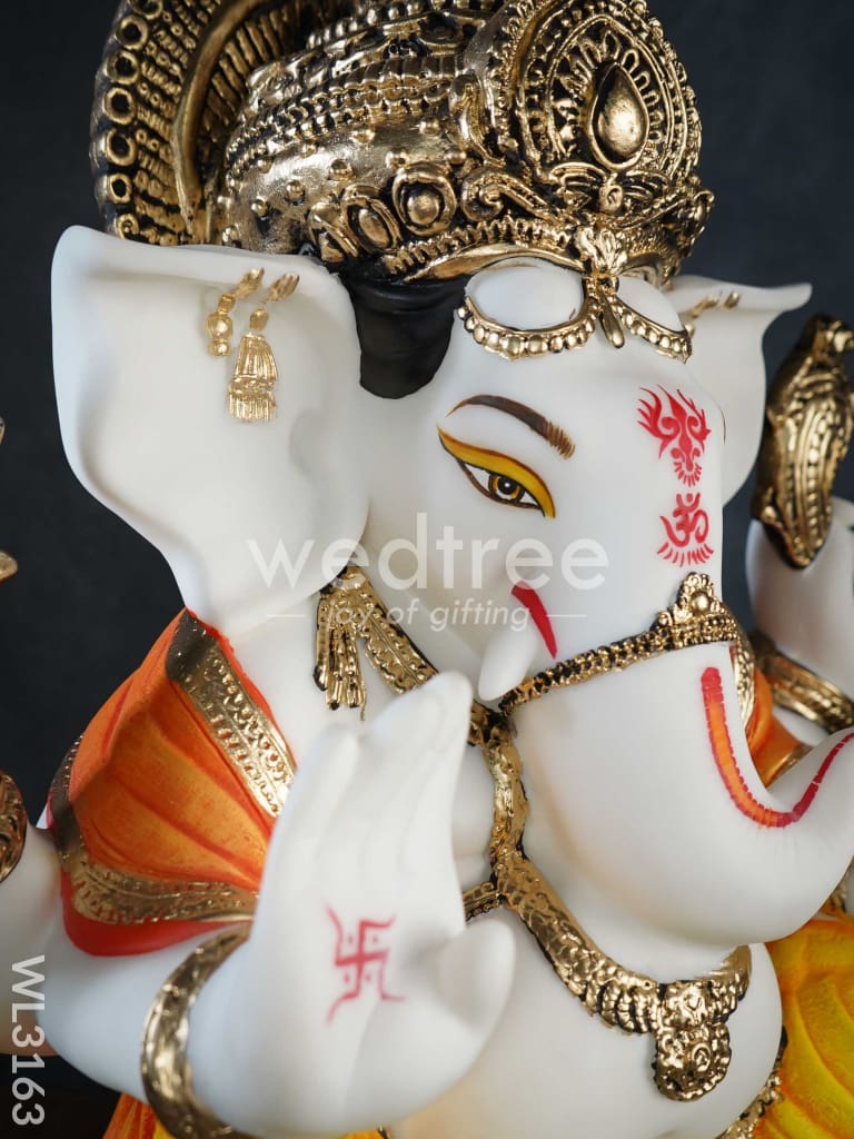 Lord Ganesha Idol - Polyresin - WL3163