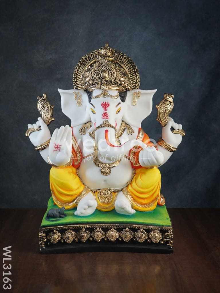 Lord Ganesha Idol - Polyresin - WL3163