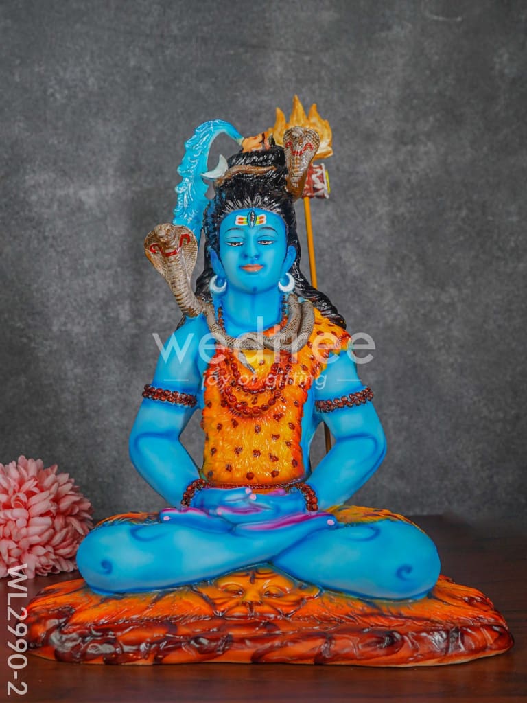 Lord Shiva Idol in Polyresin - WL2990-2