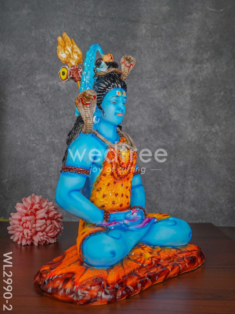 Lord Shiva Idol in Polyresin - WL2990-2