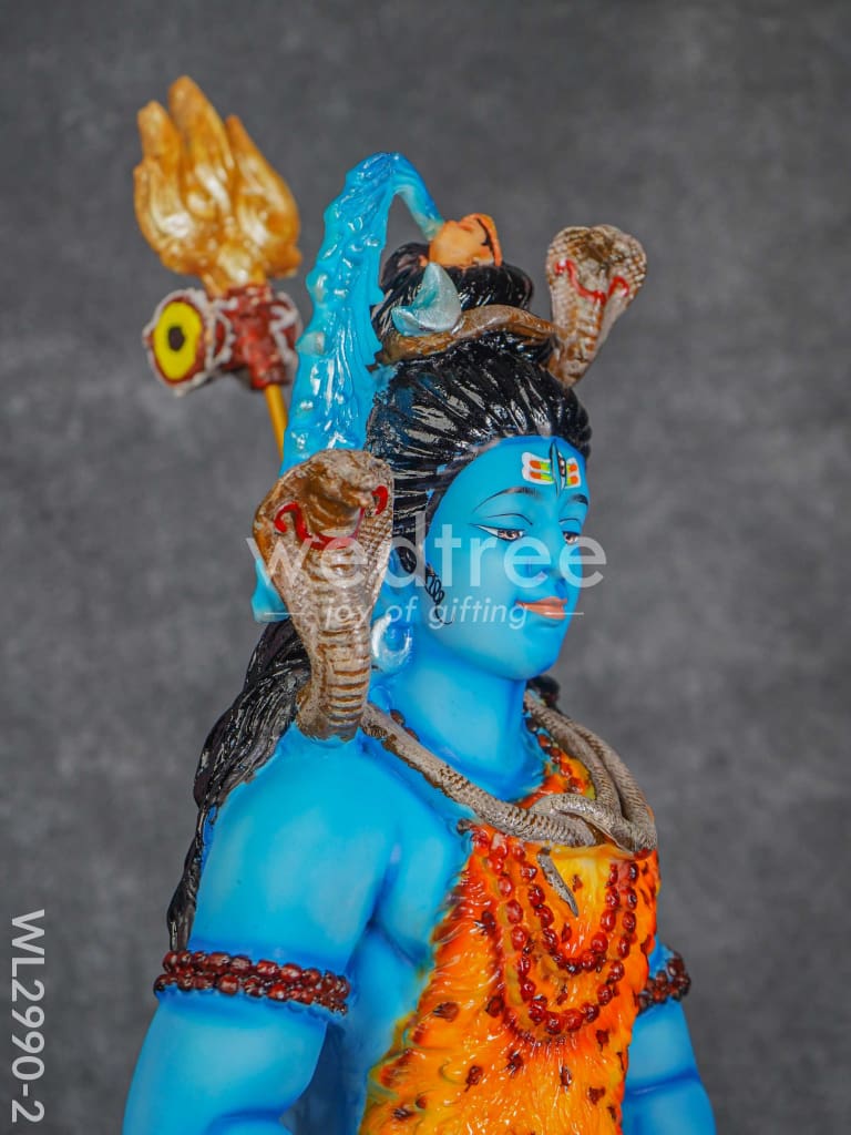 Lord Shiva Idol in Polyresin - WL2990-2