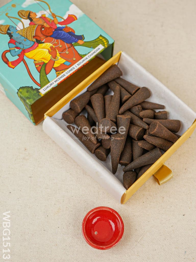 Luxury Incense Cones - Soumya Chandan - WBG1513