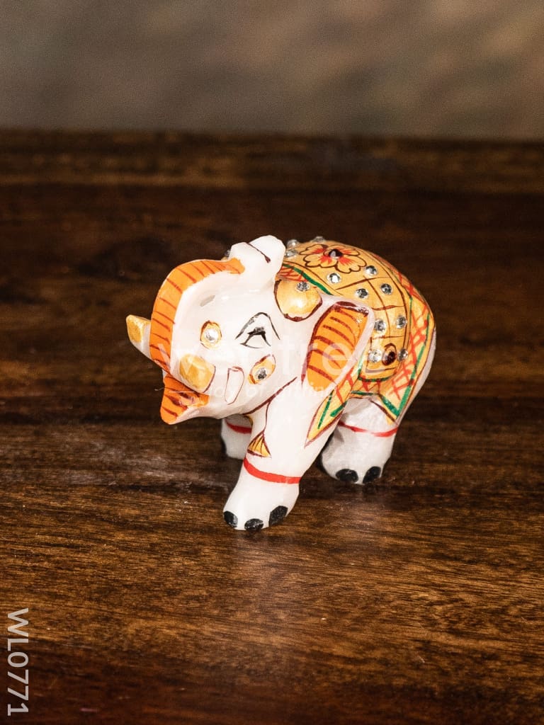 Marble elephant 2 inch - WL0771