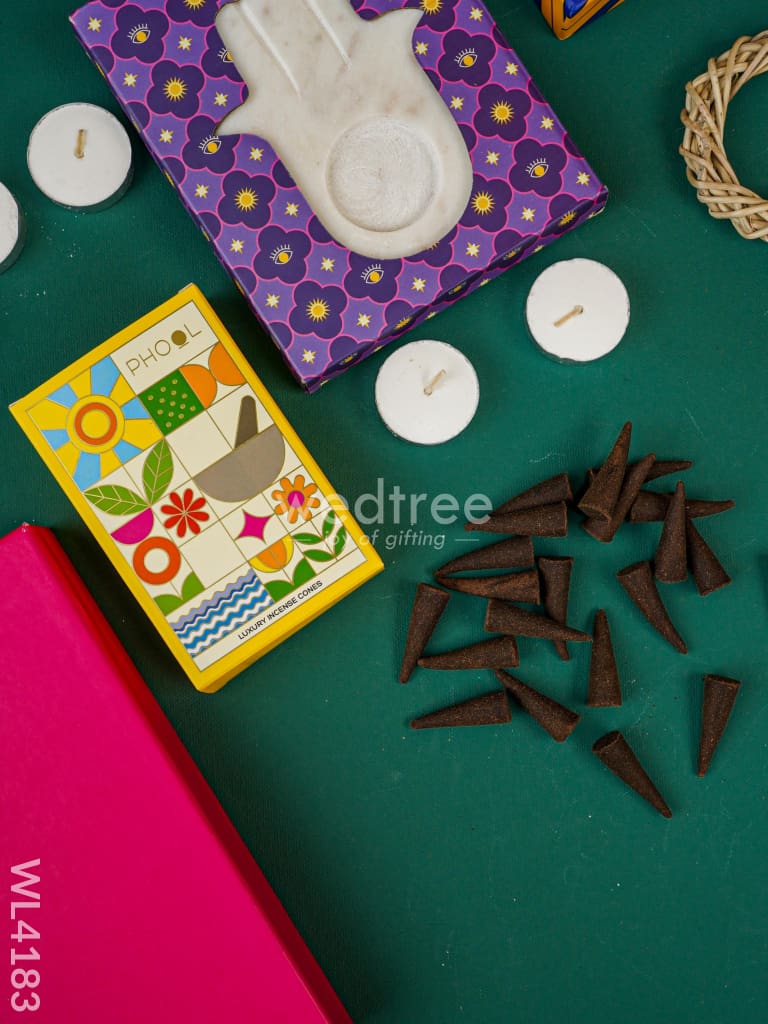 Marble Hamsa Gift Box - WL4183