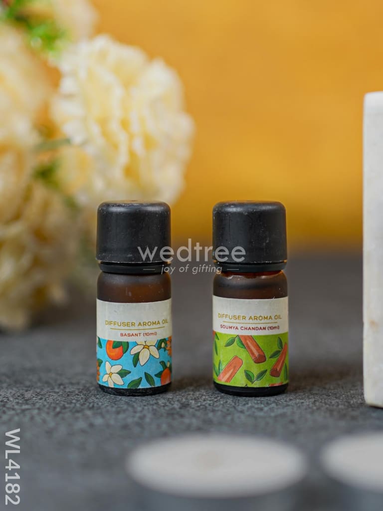 Marble Jali Aroma Oil Burner Box - WL4182