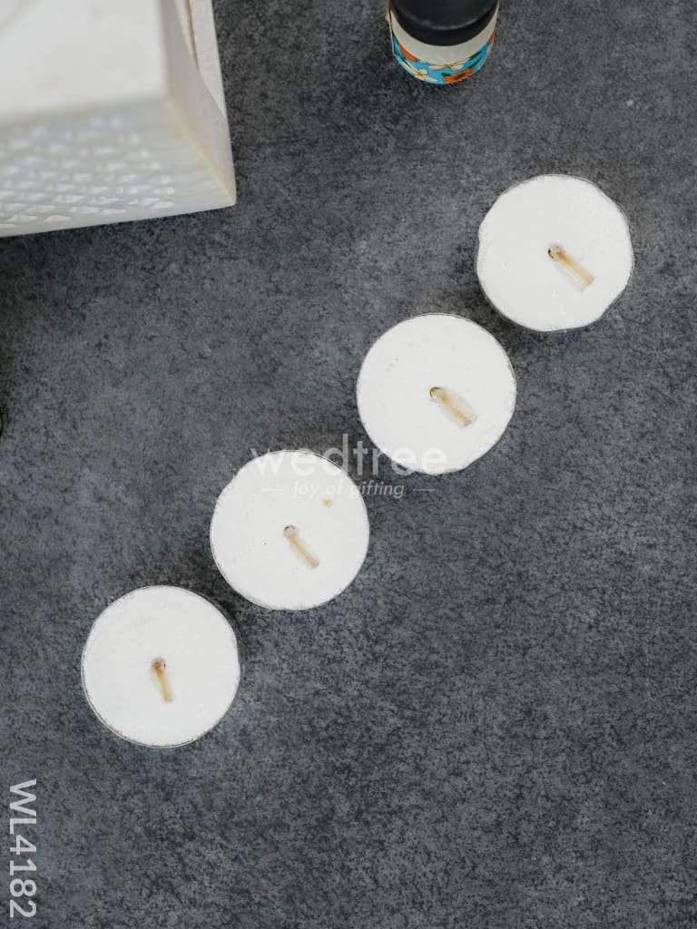 Marble Jali Aroma Oil Burner Box - WL4182