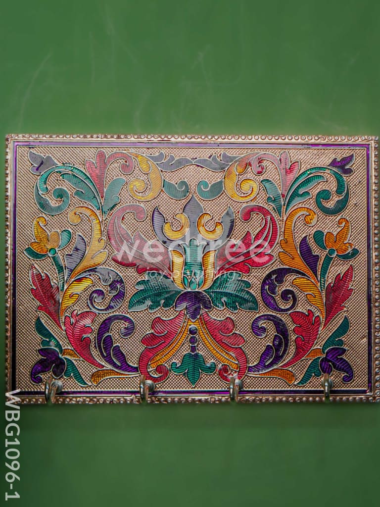 Meenakari Floral Key Hanger - WBG1096