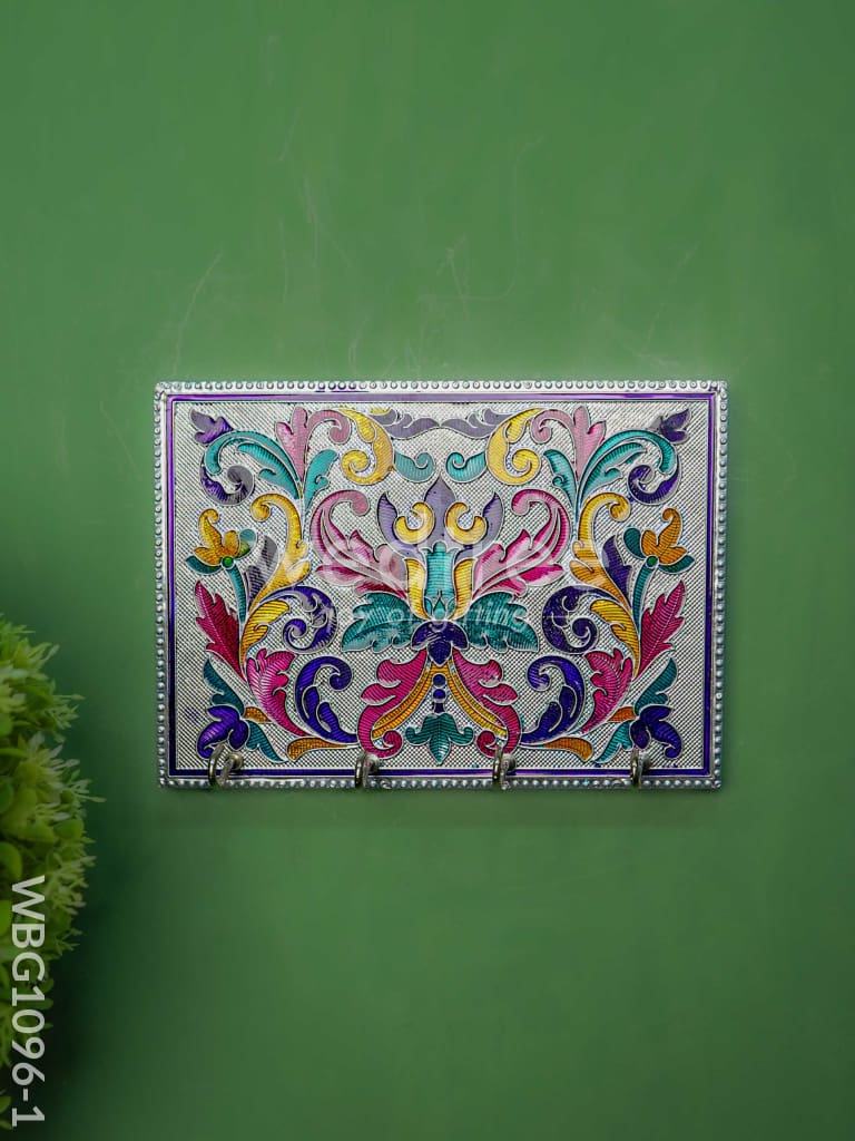 Meenakari Floral Key Hanger - WBG1096