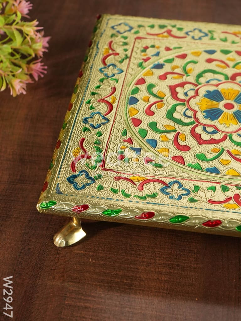 Meenakari Golden Manai - W2947