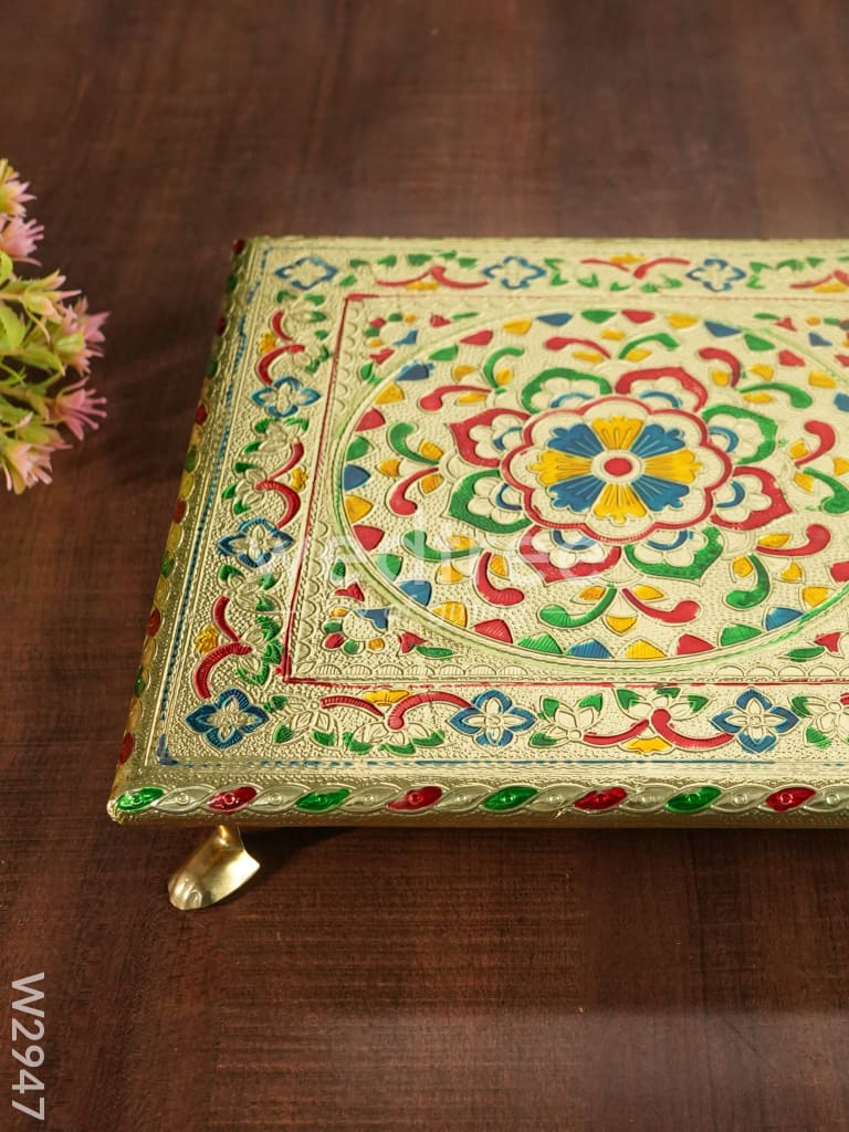 Meenakari Golden Manai - W2947