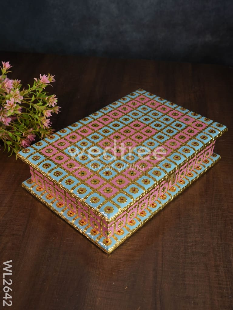 Meenakari Jewelry Box - WL2642
