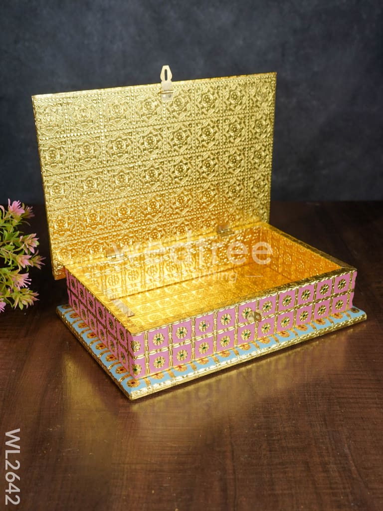 Meenakari Jewelry Box - WL2642